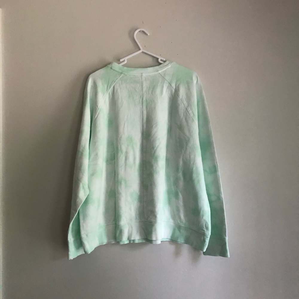 HP 🖤 NWT Athleta Sundown Tie Dye Sweatshirt - Picture 8 of 12